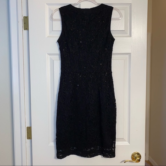 NWT Candalite black sequin lace dress - Picture 2 of 7